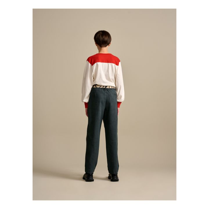 Vicky Trousers | Dark green- Product image n°3