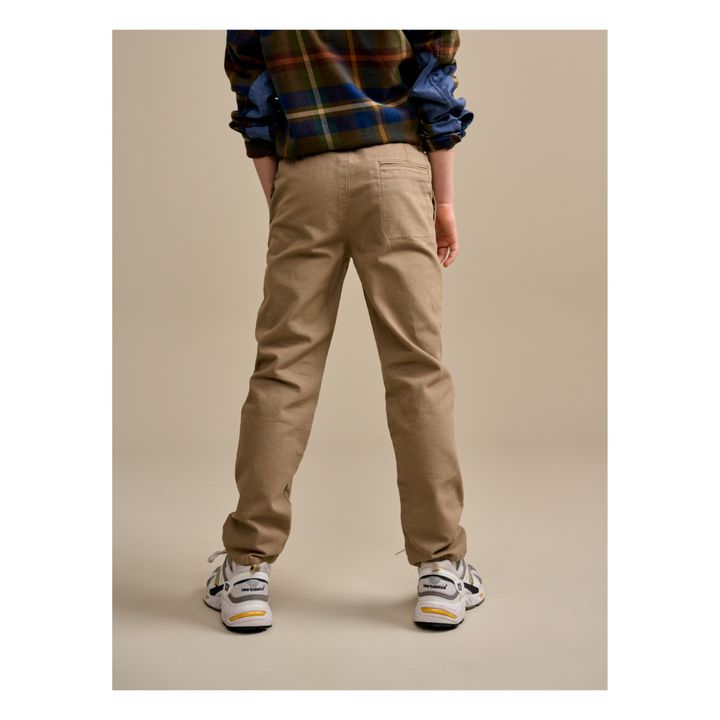 Pharel Straight-Leg Trousers Beige- Product image n°3