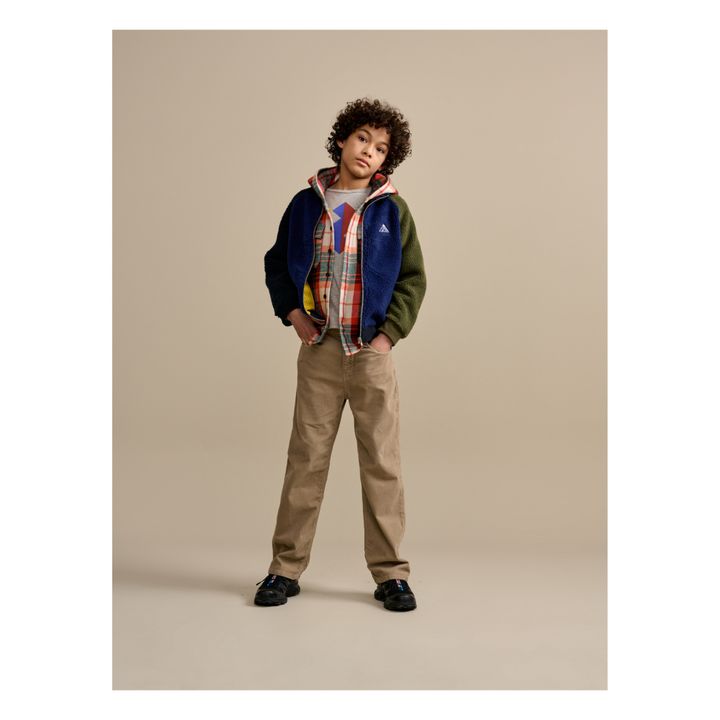Almo Zip-Up Polar Fleece Sweatshirt | Azul Marino- Imagen del producto n°3