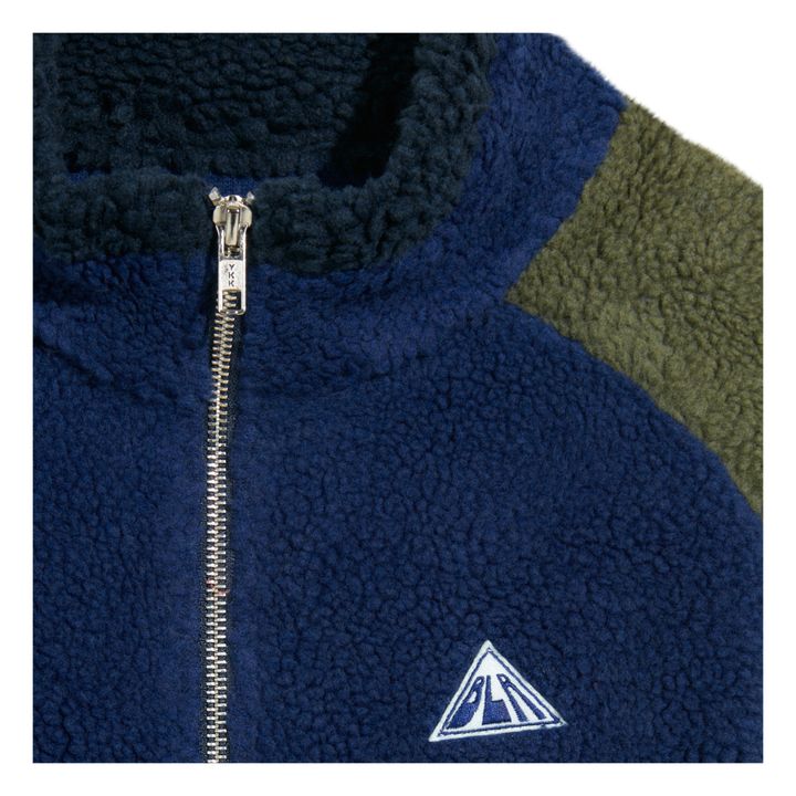 Almo Zip-Up Polar Fleece Sweatshirt | Azul Marino- Imagen del producto n°6