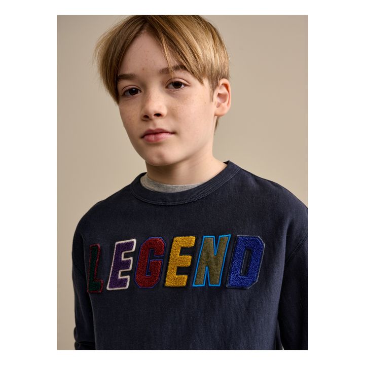 Sweat Fago Bleu marine- Image produit n°3