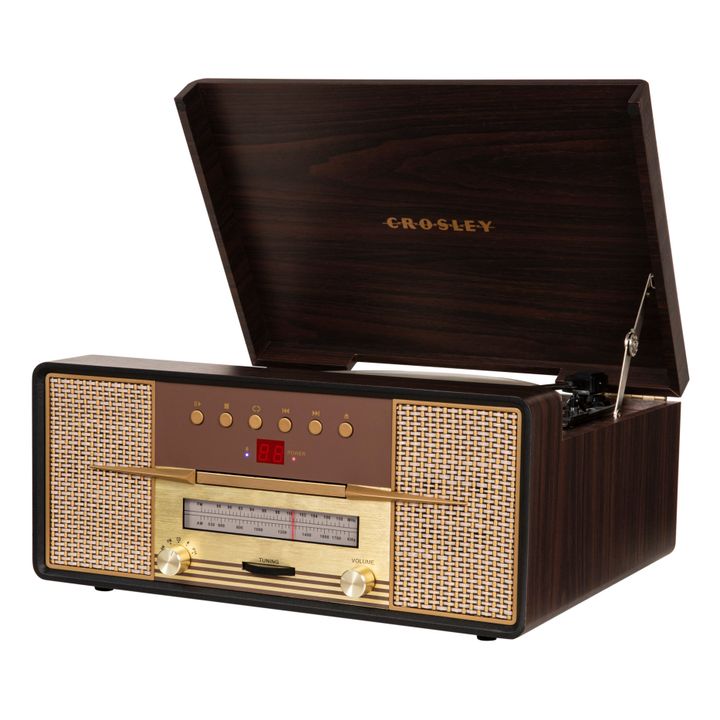 Crosley Rhapsody Entertainment Centre | Braun Changierend- Produktbild Nr. 4