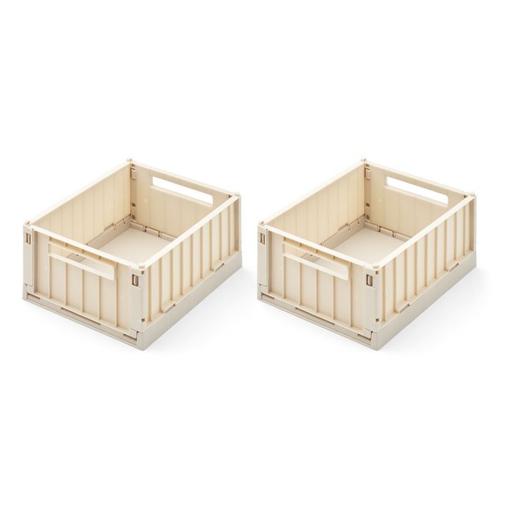 Cagette pliable Weston-set de 2 Nude- Image produit n°0