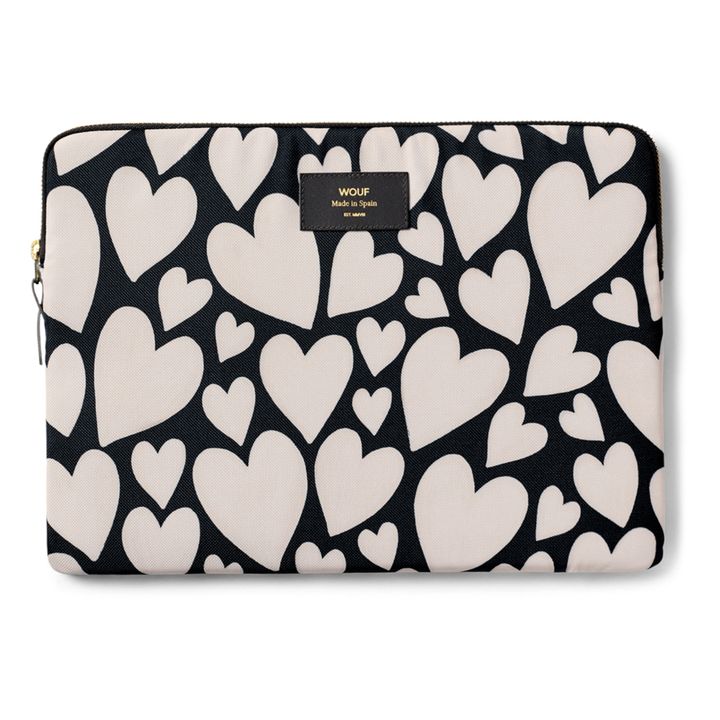 Funda para ordenador portátil de 13" Black Love Multicolor- Imagen del producto n°0