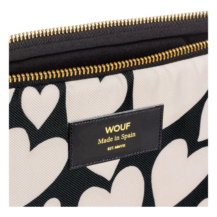 Pochette ordinateur 13" Black Love Multicolore- Image produit n°1