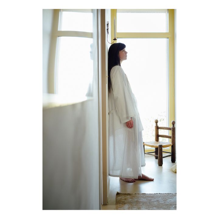 Kimono Jack Rayures Bleu- Image produit n°4