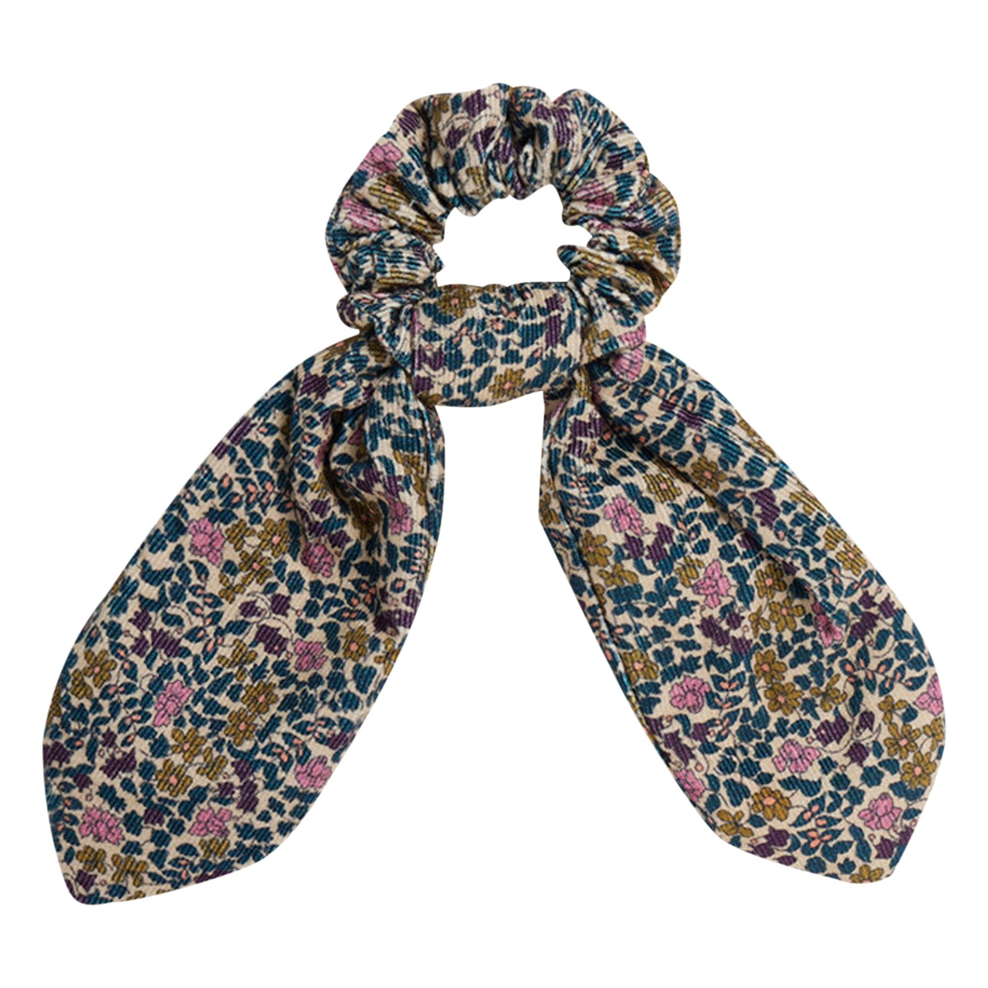 Exclusive Liberty Print Big Bow Scrunchie | Navy blue- Product image n°0