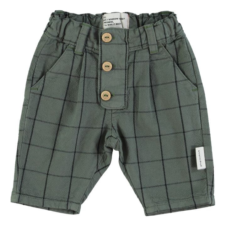 Checkered Trousers | Verde- Imagen del producto n°8