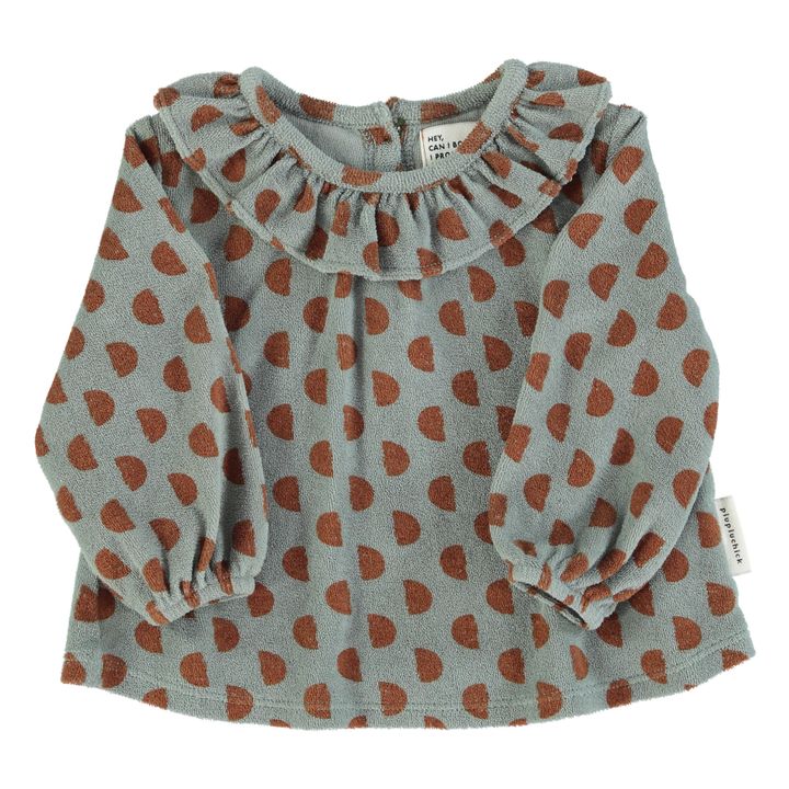 Half-Moon Blouse Green- Product image n°0