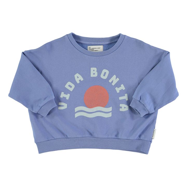 Vida Bonita Sweatshirt | Blue- Product image n°0
