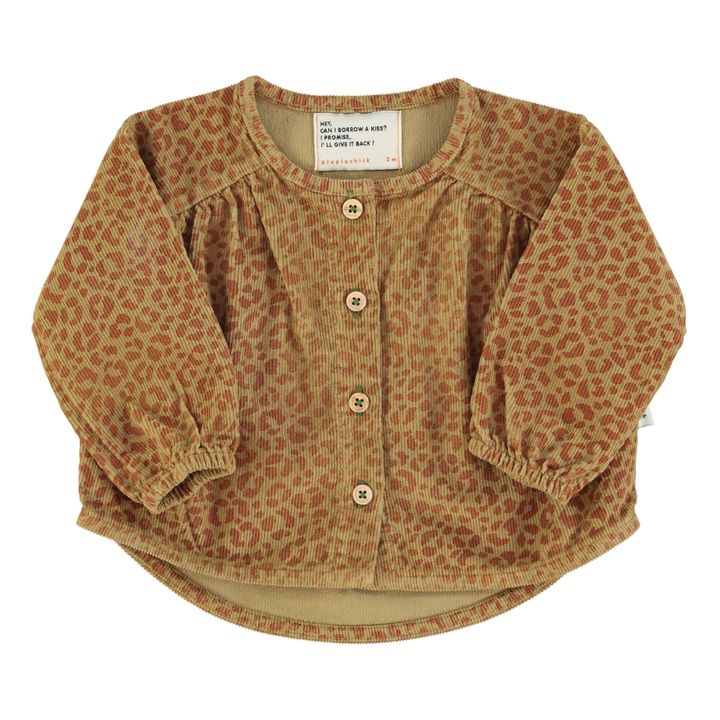 Leopard Print Blouse Brown- Product image n°6