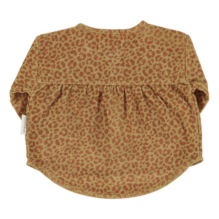Leopard Print Blouse Brown- Product image n°8