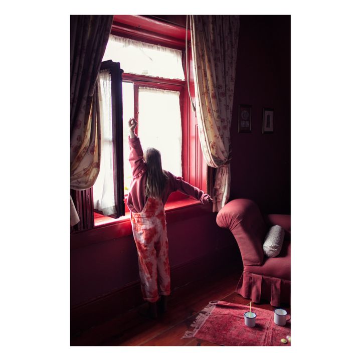 Tie-Dye Overalls | Orange- Product image n°2