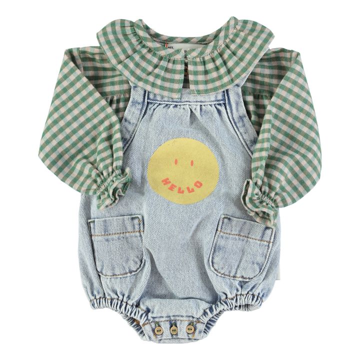 Denim Romper Denim blue- Product image n°1