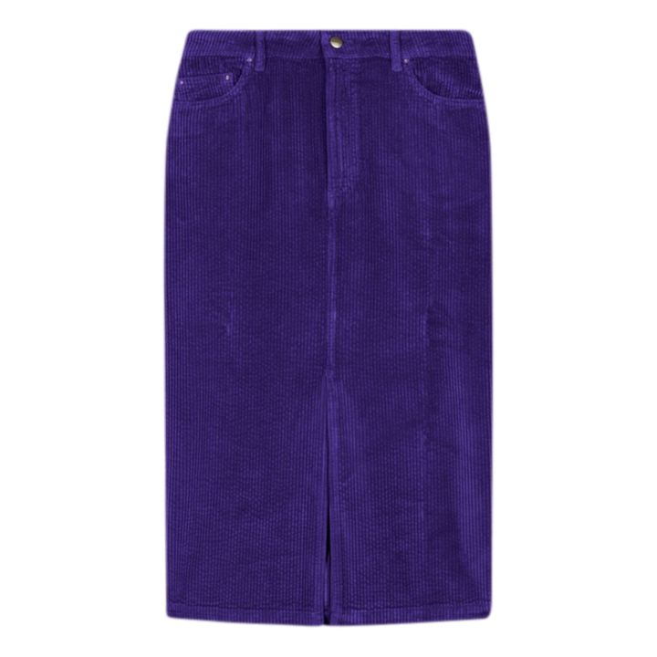 Leila Corduroy Skirt Violeta- Imagen del producto n°0