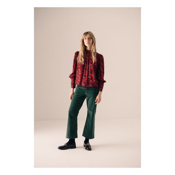 Lison Sureau Blouse Red- Product image n°3