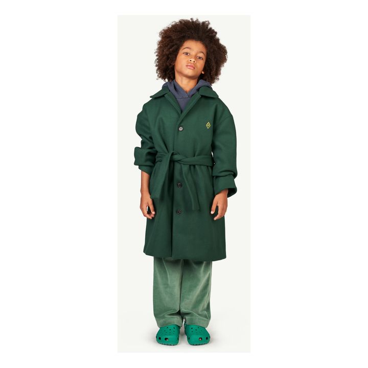 Manteau Uni | Vert- Image produit n°1