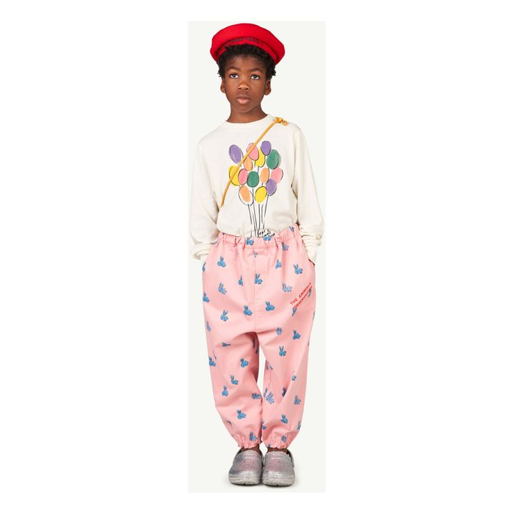 T-shirt Dog Ballons Crème- Image produit n°1
