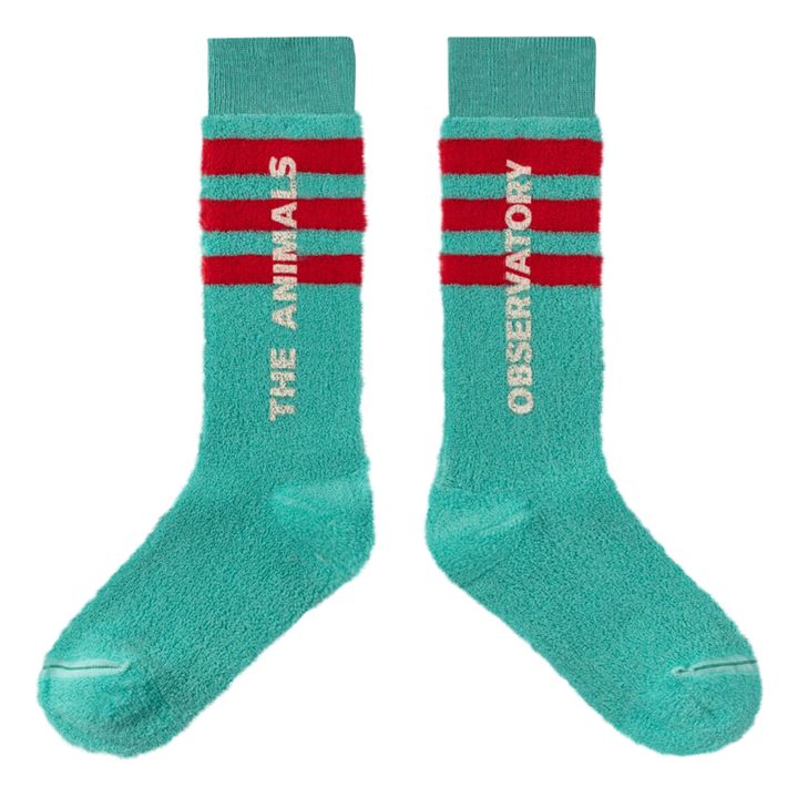 Skunk Terry Cloth Socks | Verde acqua- Immagine del prodotto n°0