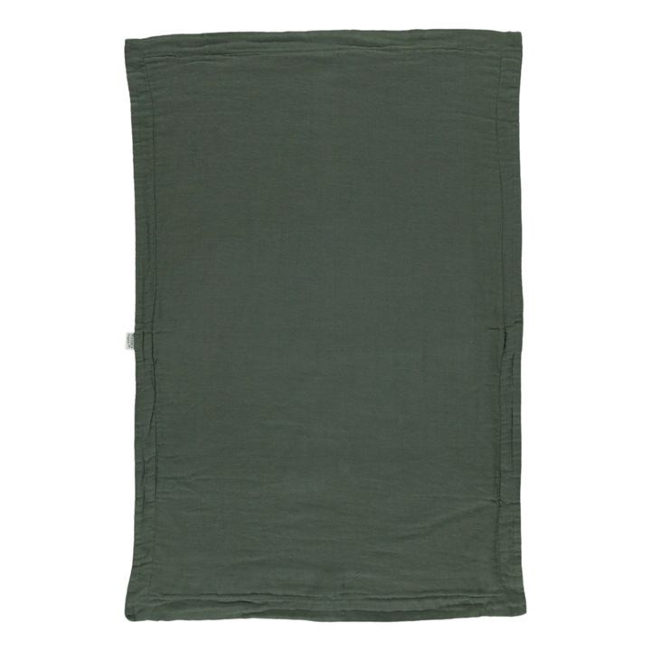 Tamaris Cotton Muslin Pillow Case | Forest Green- Product image n°0