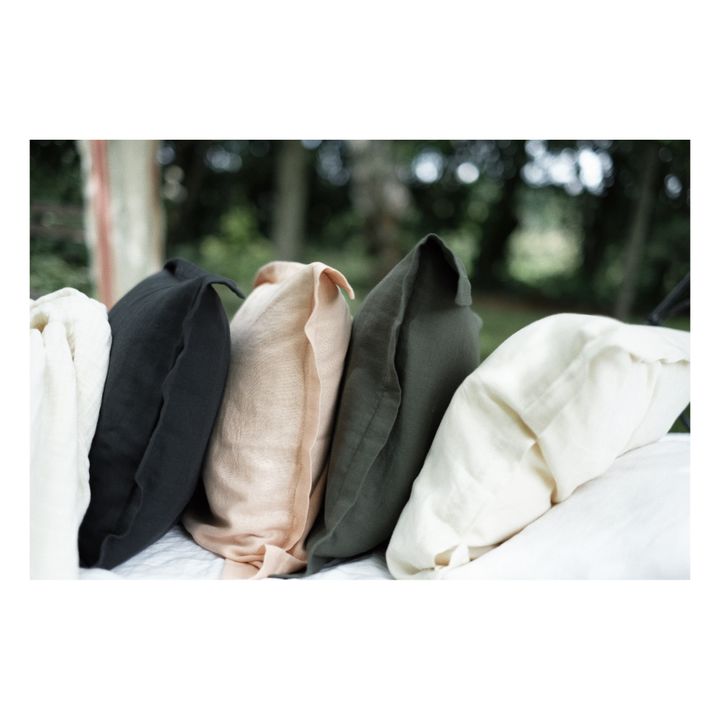 Tamaris Cotton Muslin Pillow Case | Forest Green- Product image n°1