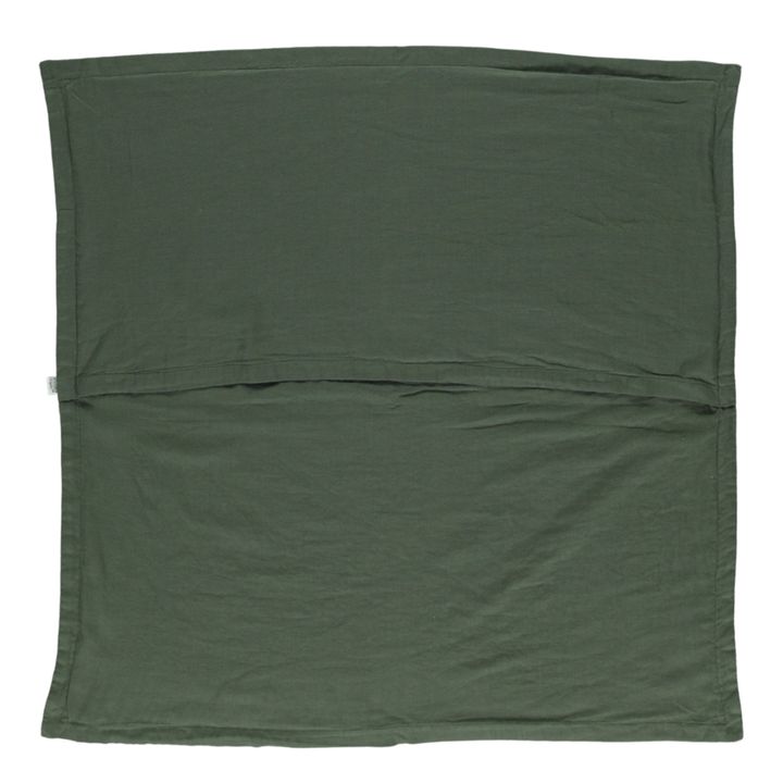 Tamaris Cotton Muslin Pillow Case | Forest Green- Product image n°5