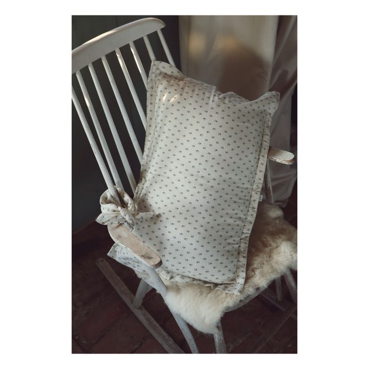 Taie d'oreiller Tamaris en double gaze de coton | Bleu Clair- Image produit n°1