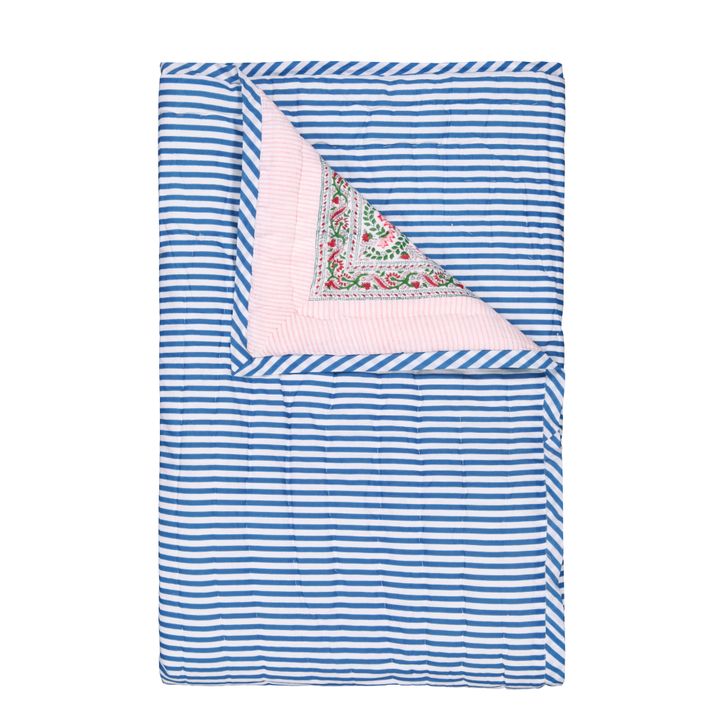Sarong reversible acolchado Kerzon | Azul- Imagen del producto n°2
