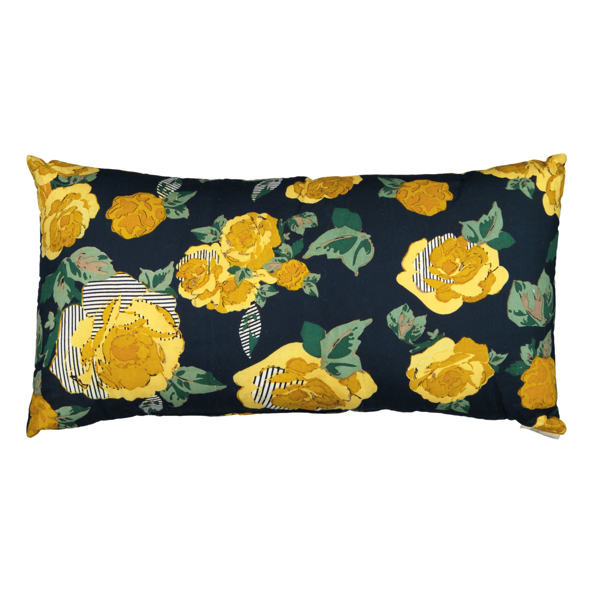 Yellow Rose Cushion | Yellow- Product image n°0