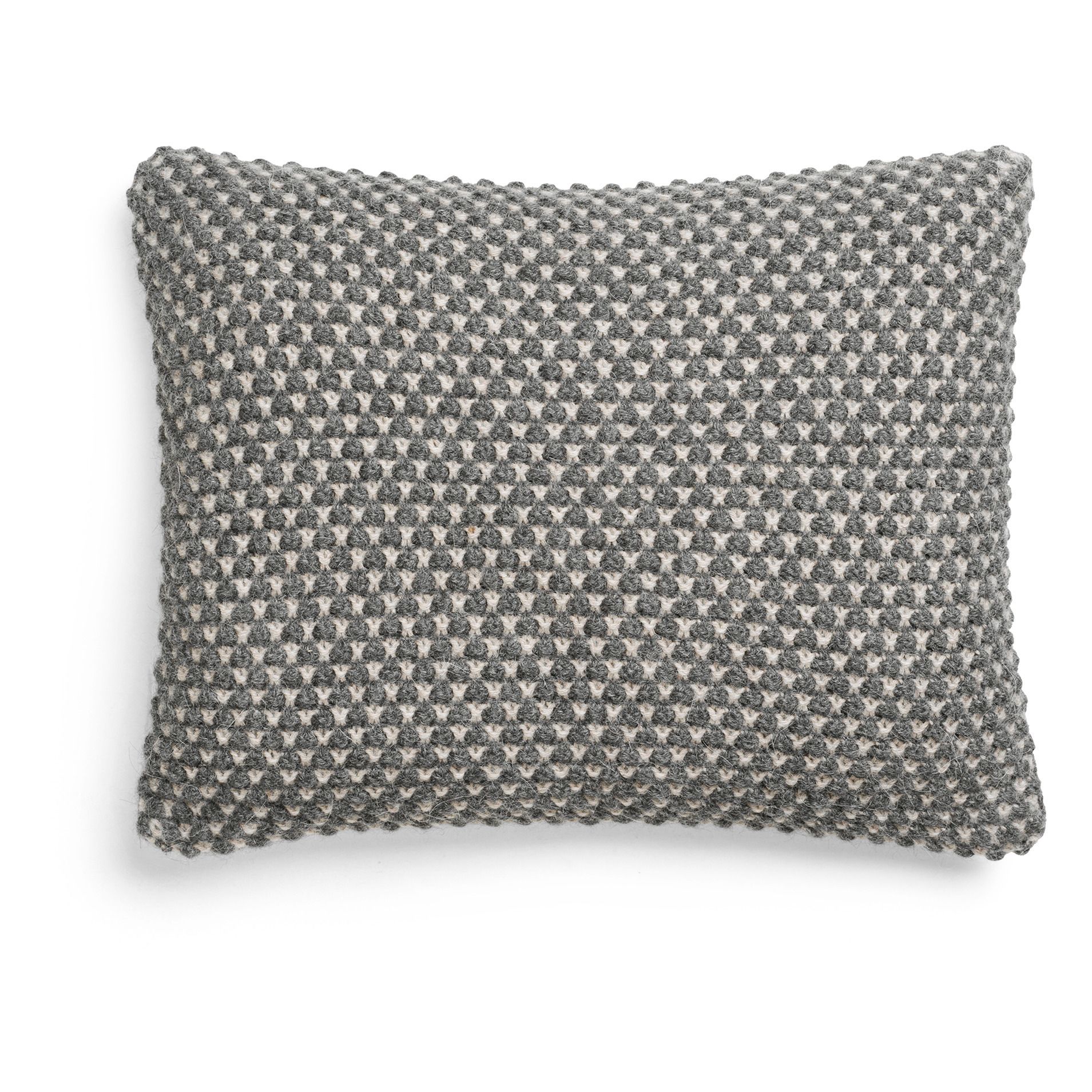 Heather Classic Lama Wool Cushion | Gris Oscuro- Imagen del producto n°0