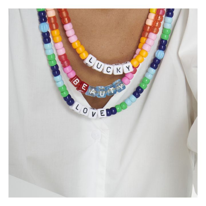 Collier Love | Bleu- Image produit n°3