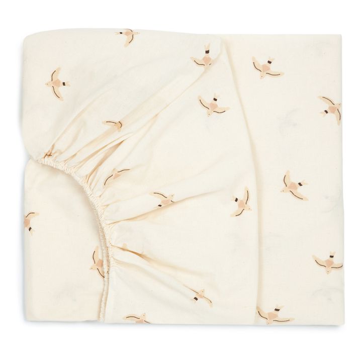 Tibet fitted sheet in organic cotton- Product image n°0