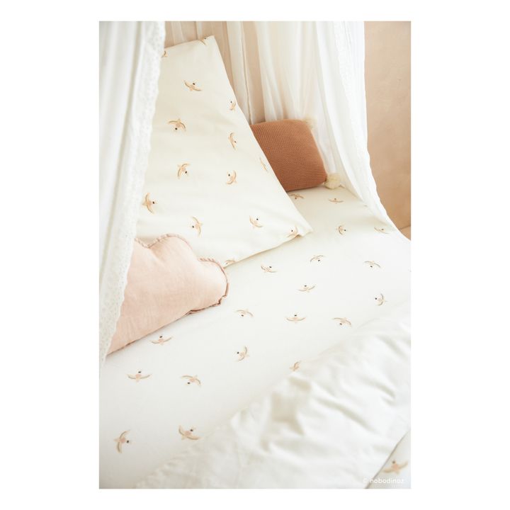 Tibet fitted sheet in organic cotton- Product image n°2