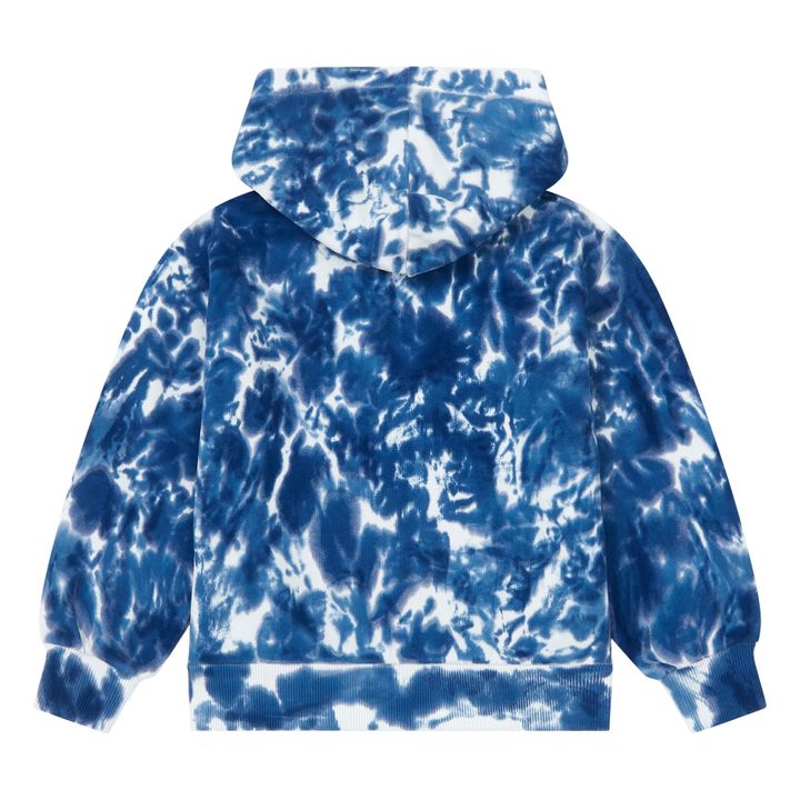 Organic Cotton Hoodie Navy blue - Off-white- Product image n°2