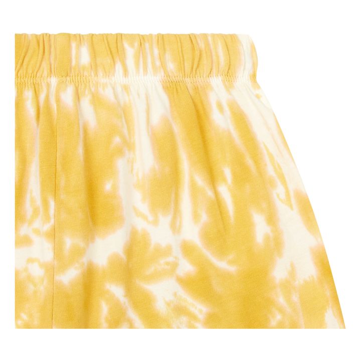Organic Cotton Pyjama Shorts | Ochre- Product image n°1