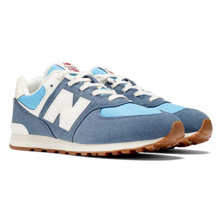 Baskets 574 Retro Brights Lacets | Bleu- Image produit n°2