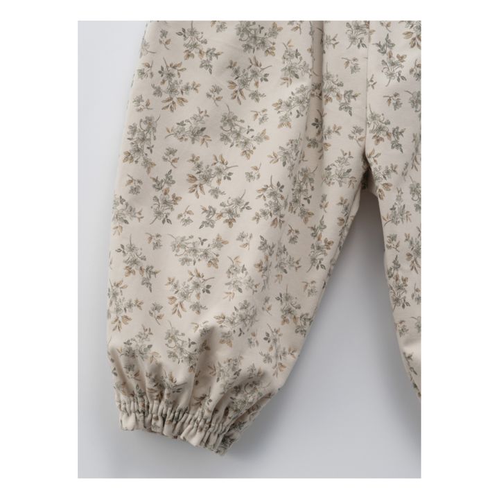 Dello Floral Harem Pants | Ecru- Product image n°2