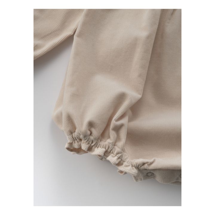 Helena Corduroy Romper | Beige- Imagen del producto n°2