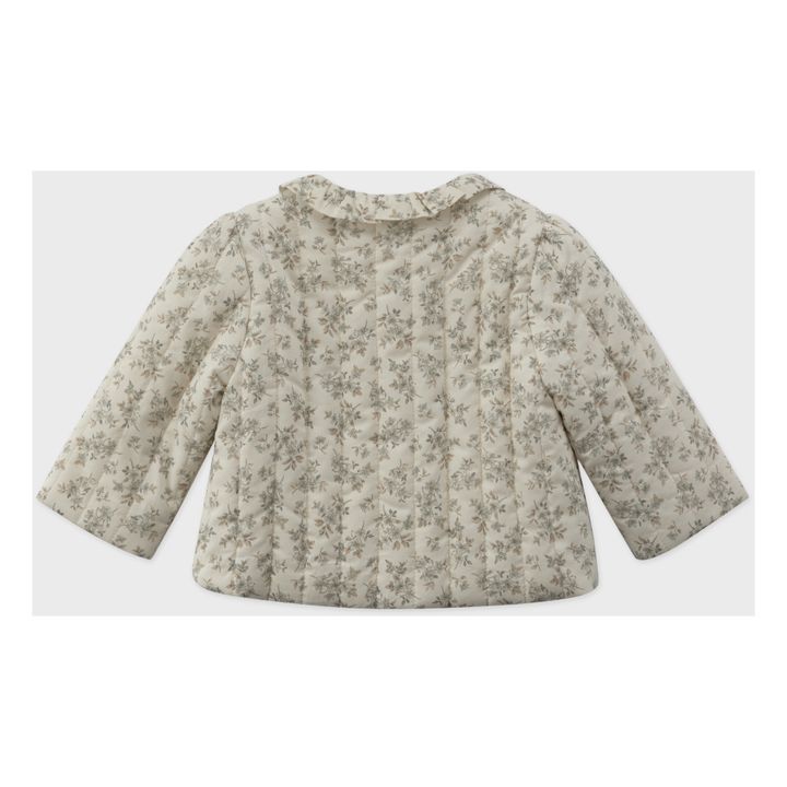 Dello Floral Quilted Jacket Ecru- Product image n°2