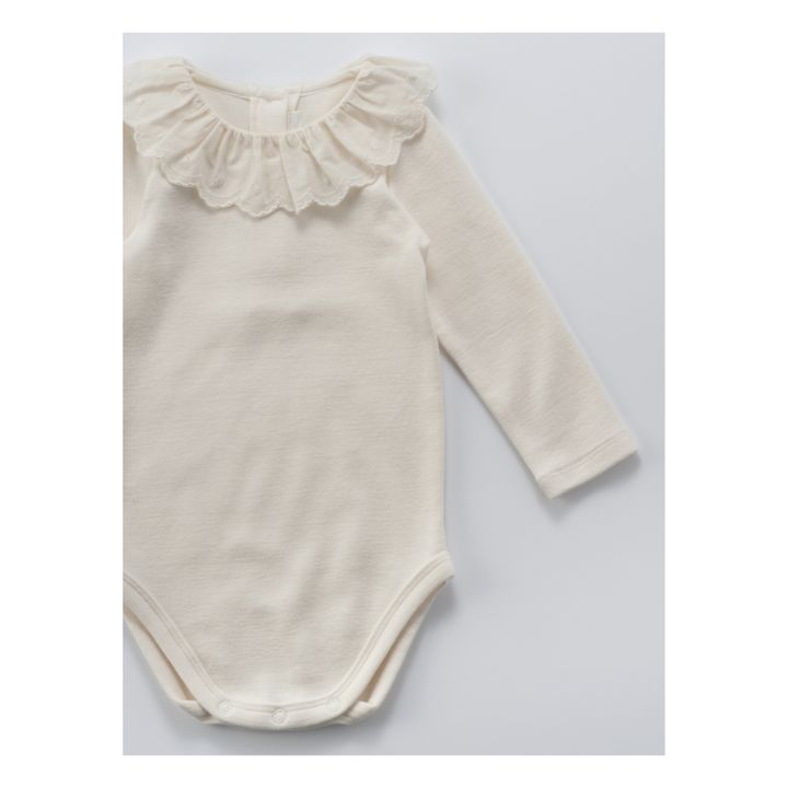 Kate Baby Bodysuit | Ecru- Product image n°1