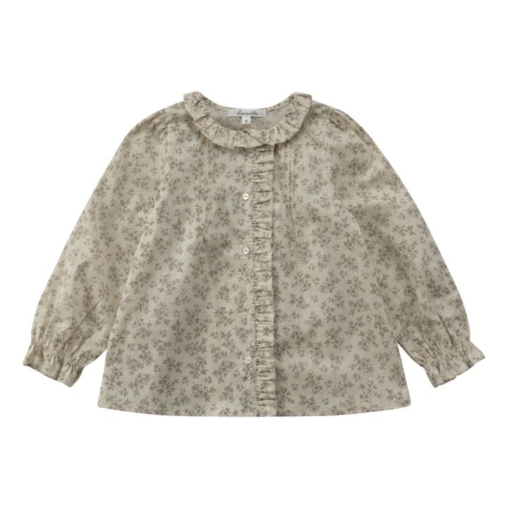 Dello Floral Blouse Crudo- Imagen del producto n°0
