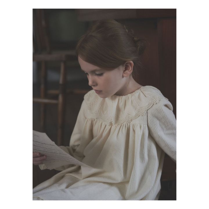 Agnes Dress | Ecru- Immagine del prodotto n°1
