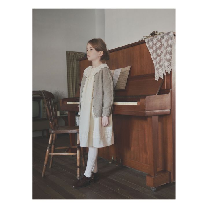Agnes Dress | Ecru- Immagine del prodotto n°2