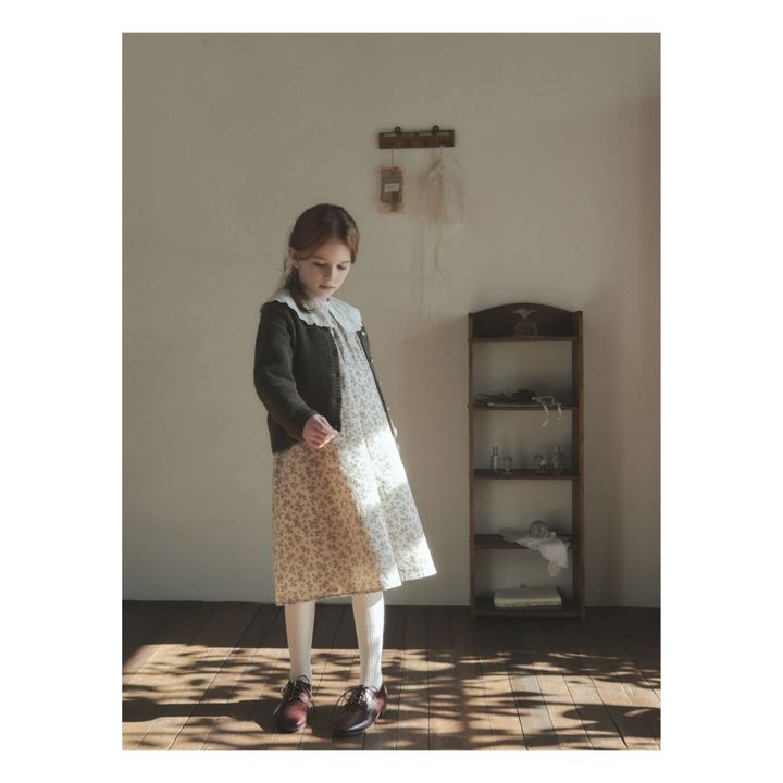 Dello Floral Dress | Crudo- Imagen del producto n°1