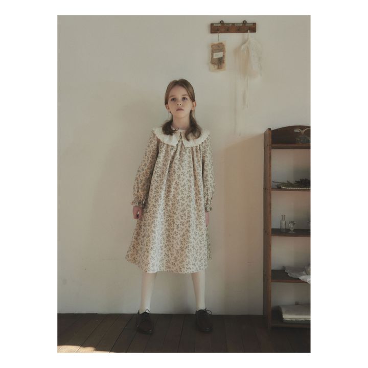 Dello Floral Dress | Crudo- Imagen del producto n°2