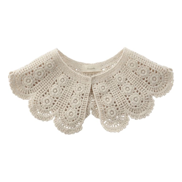 Cameron Removable Crochet Collar | Crudo- Imagen del producto n°0