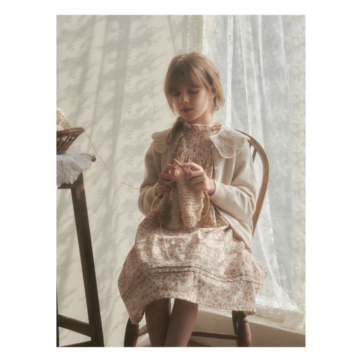 Cameron Removable Crochet Collar | Crudo- Imagen del producto n°1