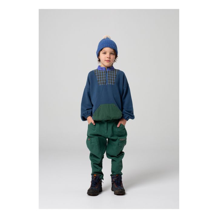 Colour Detail Sweatshirt | Azul- Imagen del producto n°3
