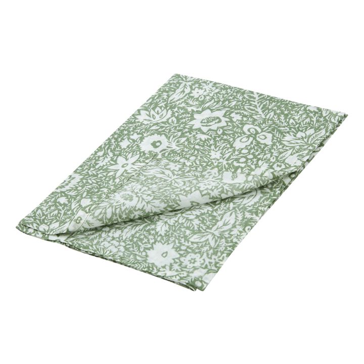 Serviettes de table Victor en coton - Set de 8 | Vert argile- Image produit n°0