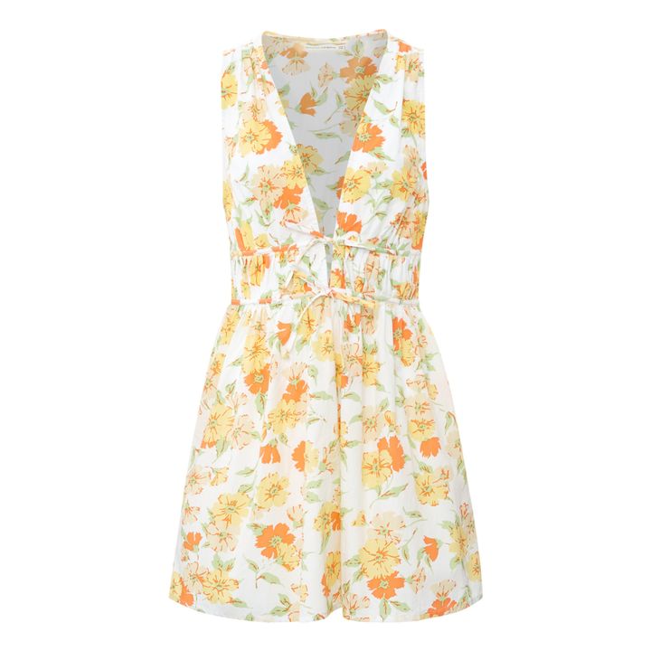 Vestido Korita Popelín de algodón Oeko-Tex Crudo- Imagen del producto n°0